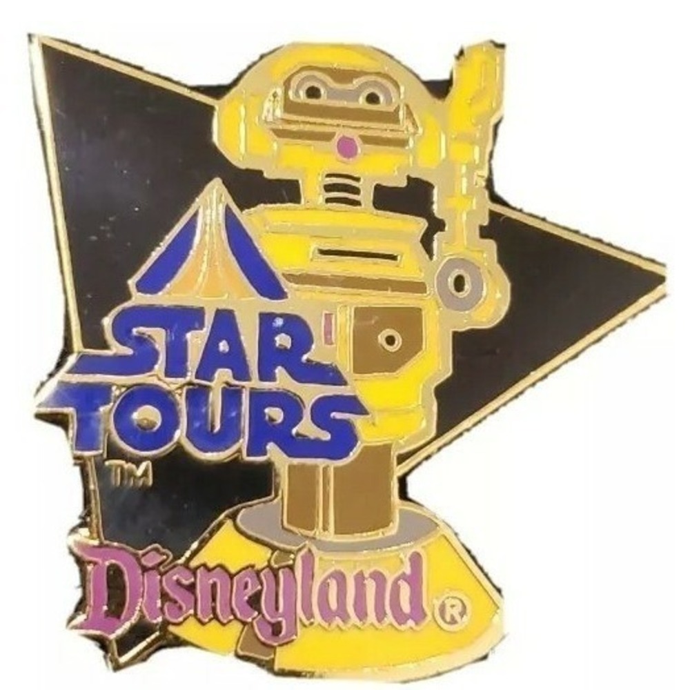 Disneyland Pin Star Tours Rex the Droid Pilot Robot 249 DL‎ 1998 Attraction